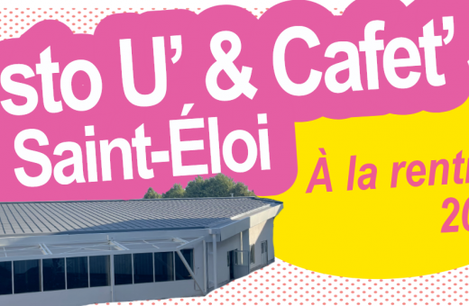 resto U & Céfet Le Saint-Eloi à  la rentrée 2026